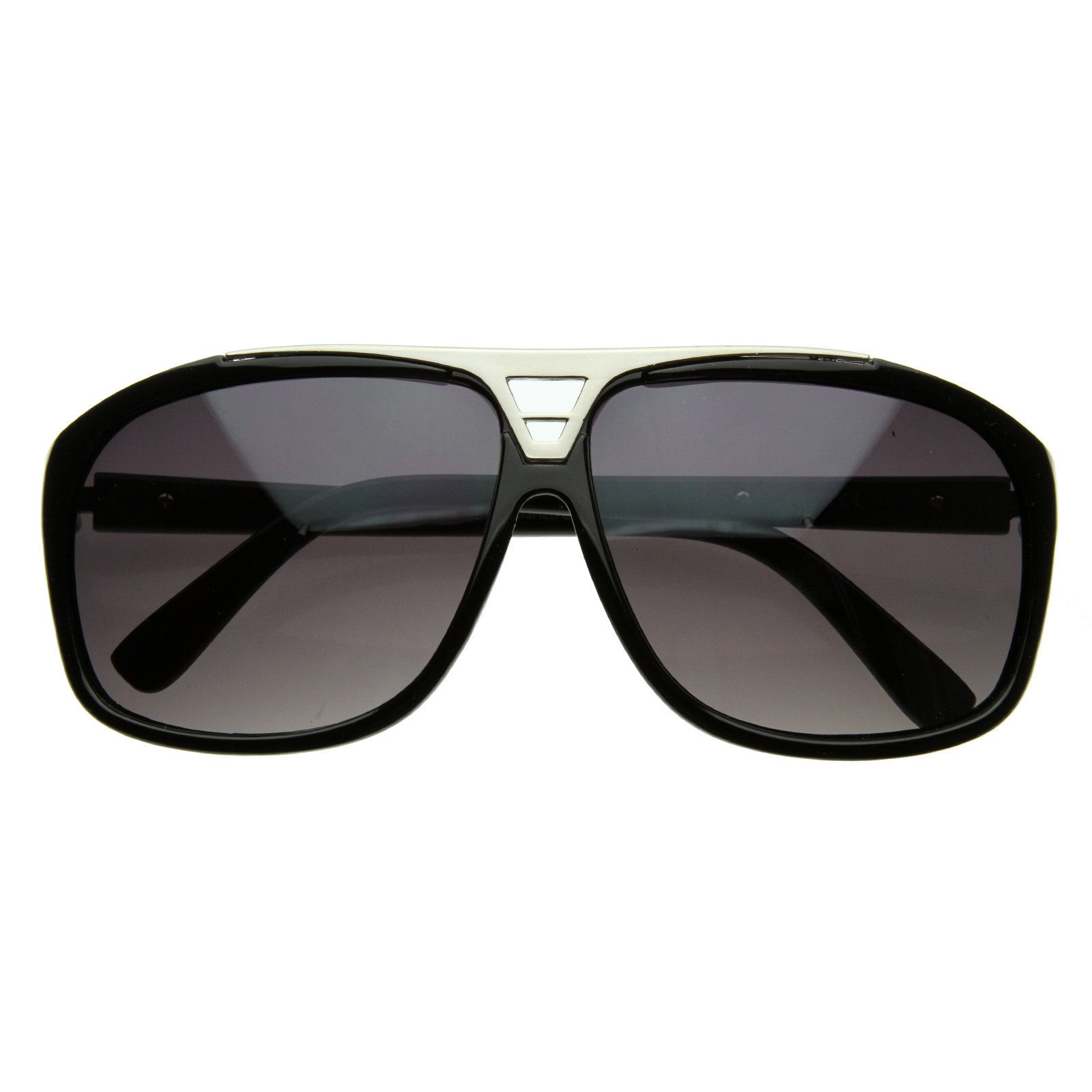 LV Square Sun Glasses Black Frame Two Tone Black Lens - Z0350 W