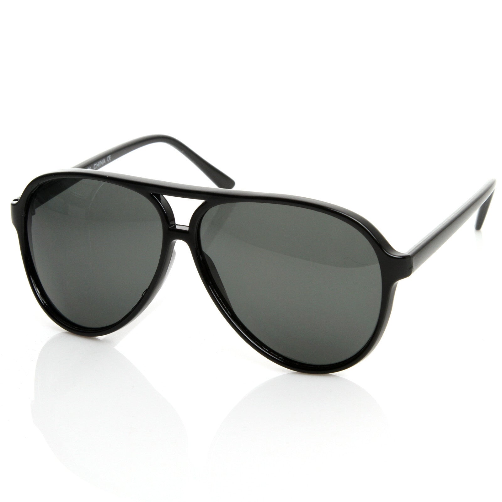 Men's plastic shop aviator sunglasses