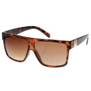 Retro Hipster Flat Top Sports Aviator Sunglasses 8096