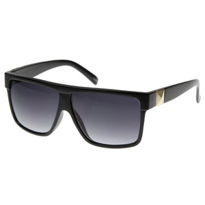 Retro Hipster Flat Top Sports Aviator Sunglasses 8096