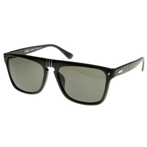 European Mens Designer Flat Top Dapper Sunglasses 8450
