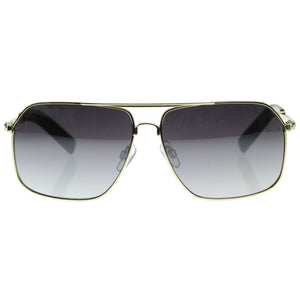 Premium Asian Fit Sports Metal Frame Square Aviator Sunglasses 8529