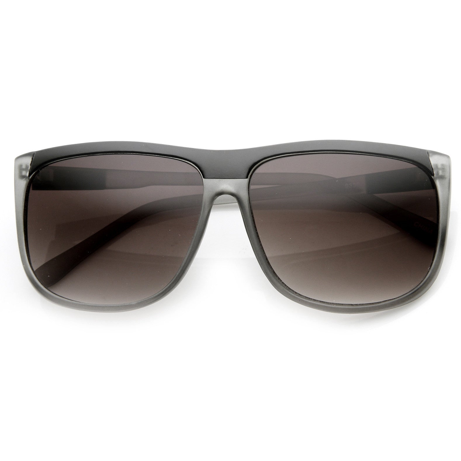 Retro Color Flat Top Hipster Aviator Sunglasses 8627