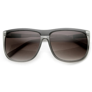 Retro Color Flat Top Hipster Aviator Sunglasses 8627