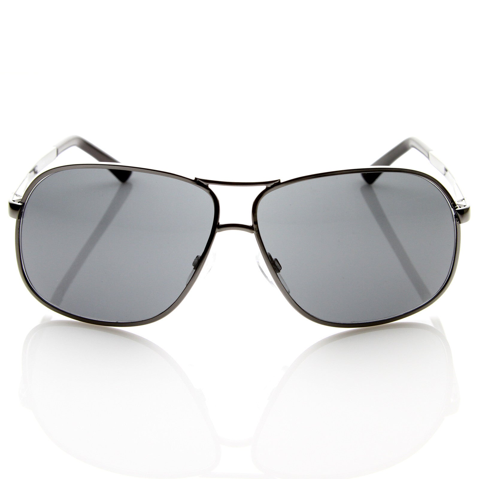 Premium Mens Sport Fashion Metal Wire Square Aviator Sunglasses 8678