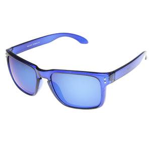 Action Sports Candy Color Flash Revo Lens Square Aviator Sunglasses 8684
