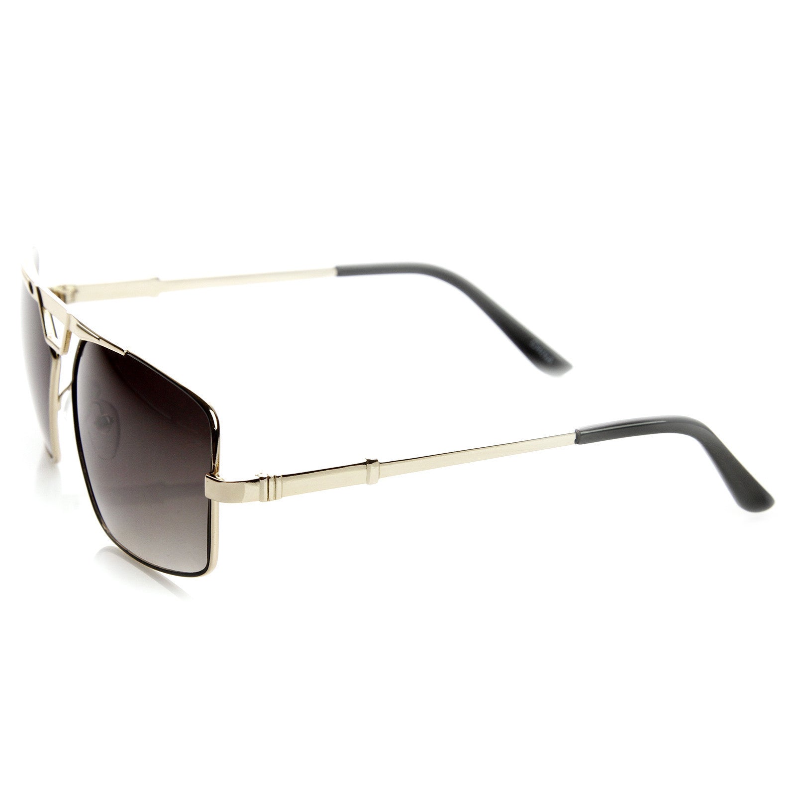 Large square aviator clearance sunglasses