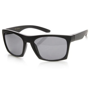 Mens Action Sports Edge Cut Horned Rim Sunglasses 9150