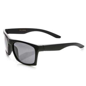 Mens Action Sports Edge Cut Horned Rim Sunglasses 9150