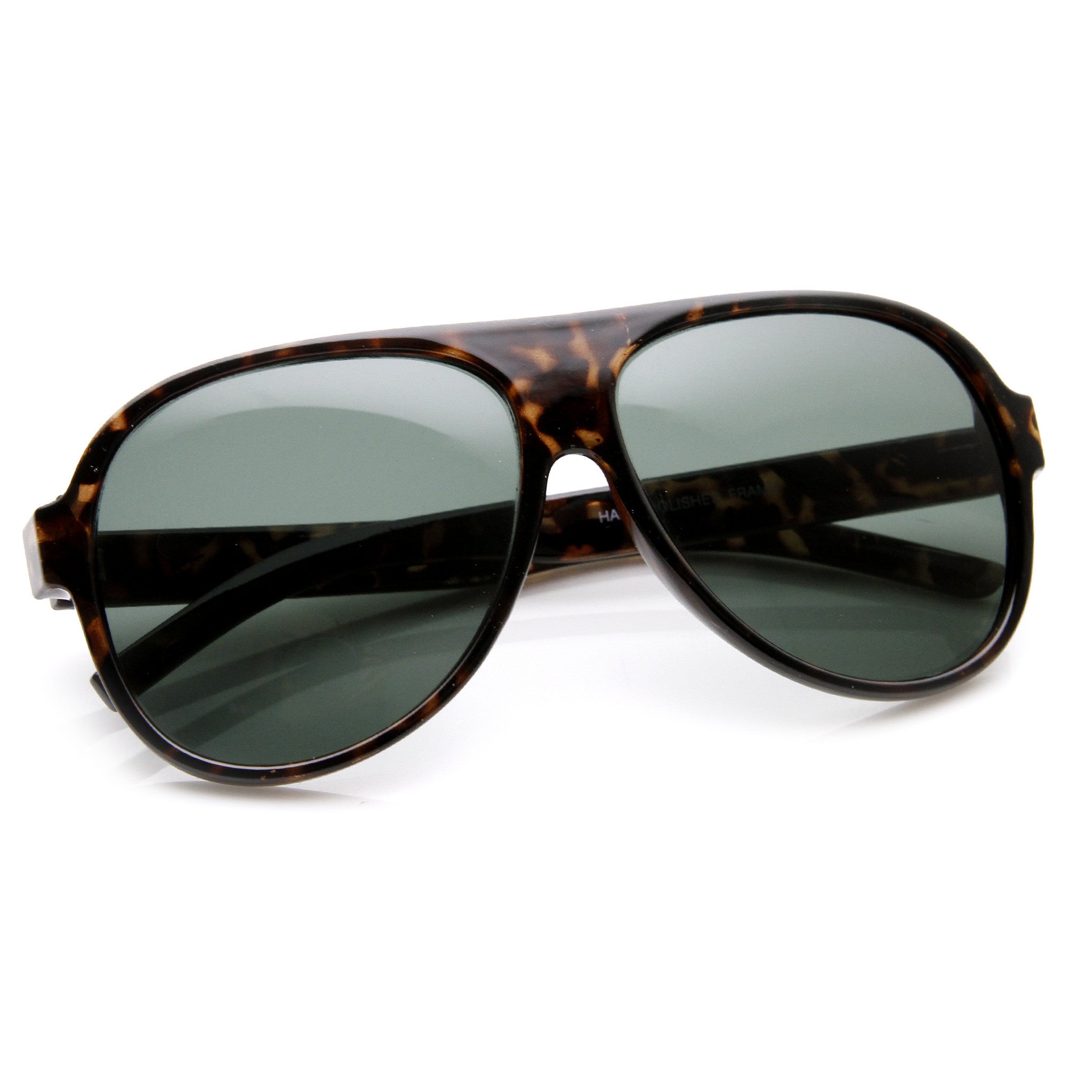 Mens Retro 1980's Fashion Oversize Aviator Sunglasses 9323