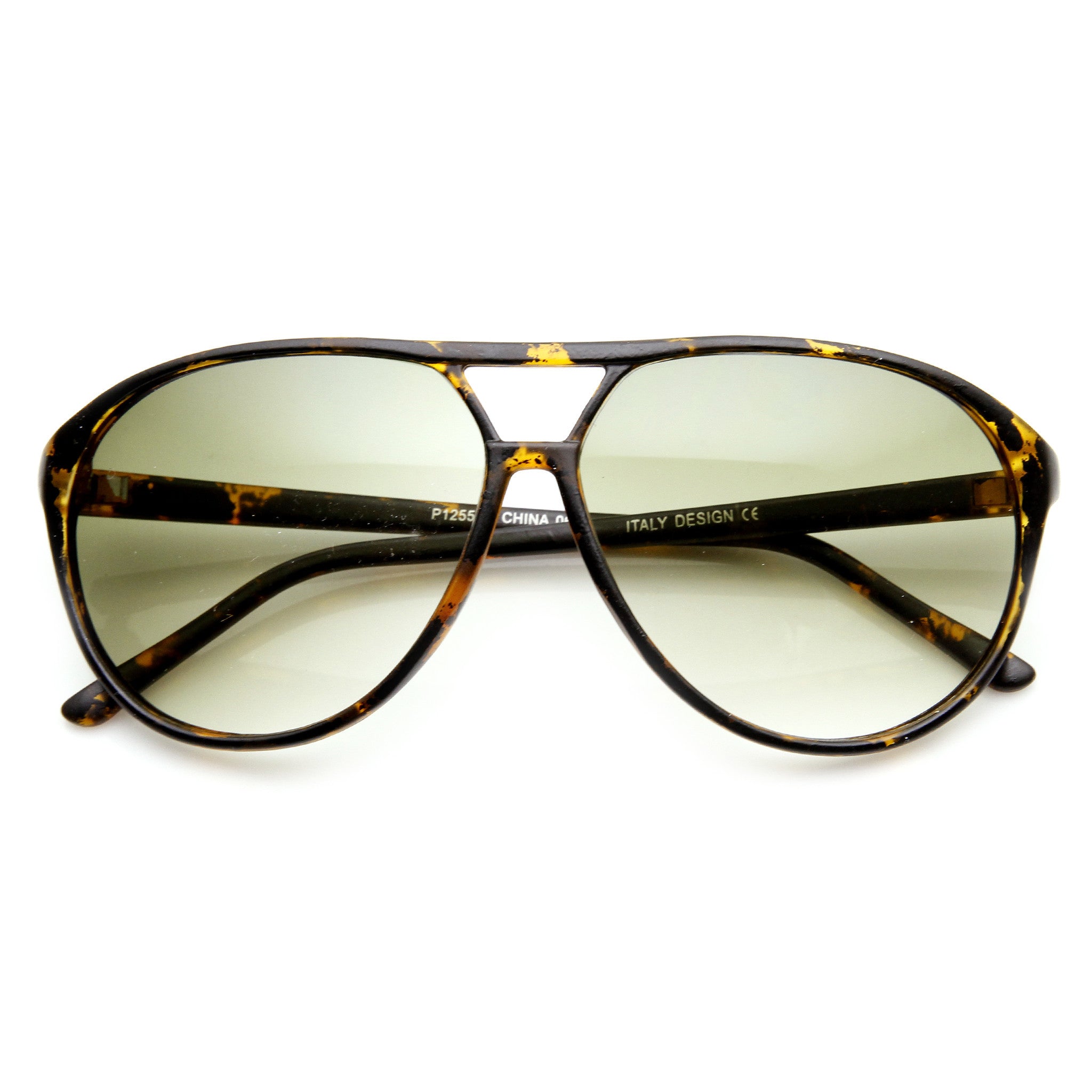 Retro 1970's Men's Fashion Oversize Aviator Sunglasses Mobilia