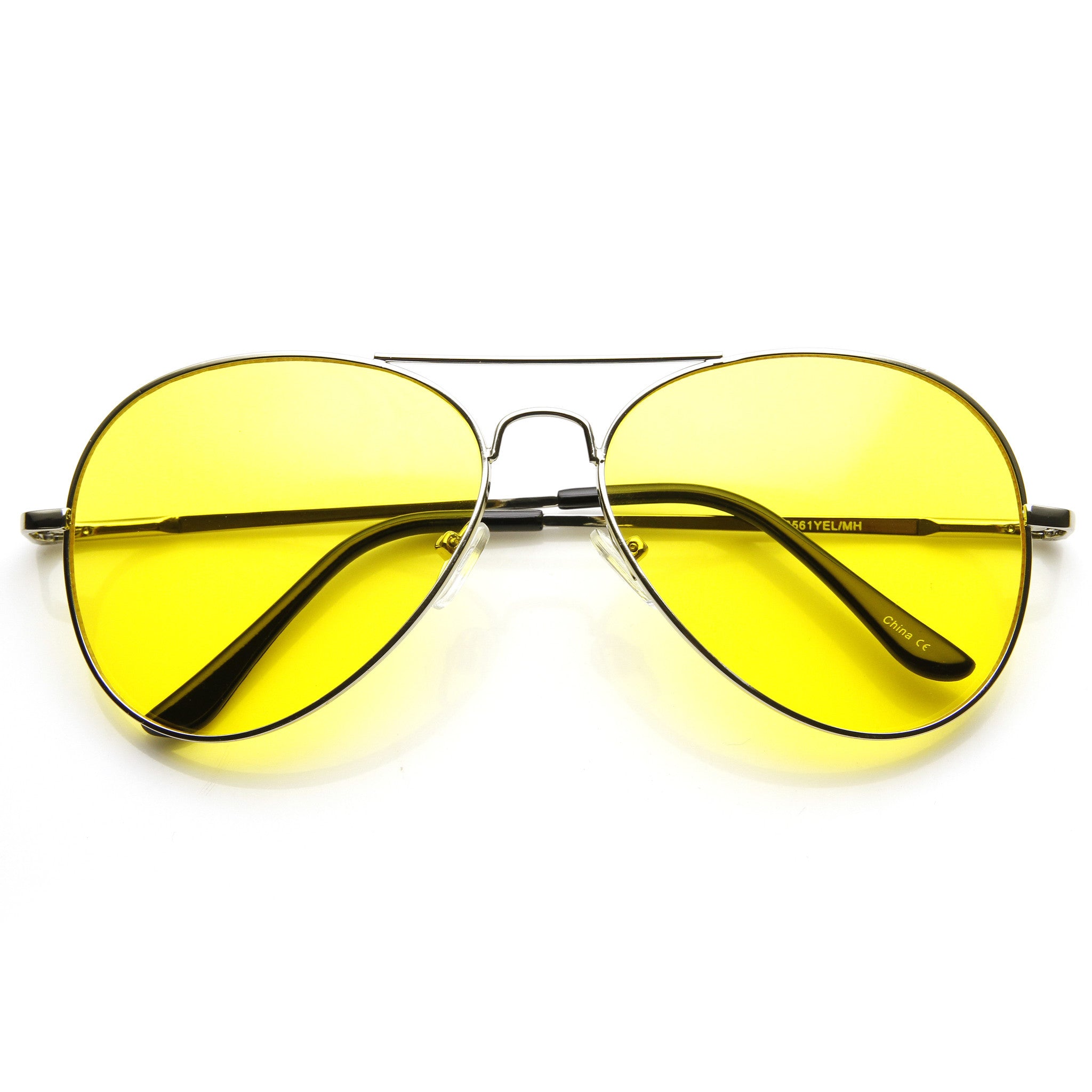 Aviator top yellow lens